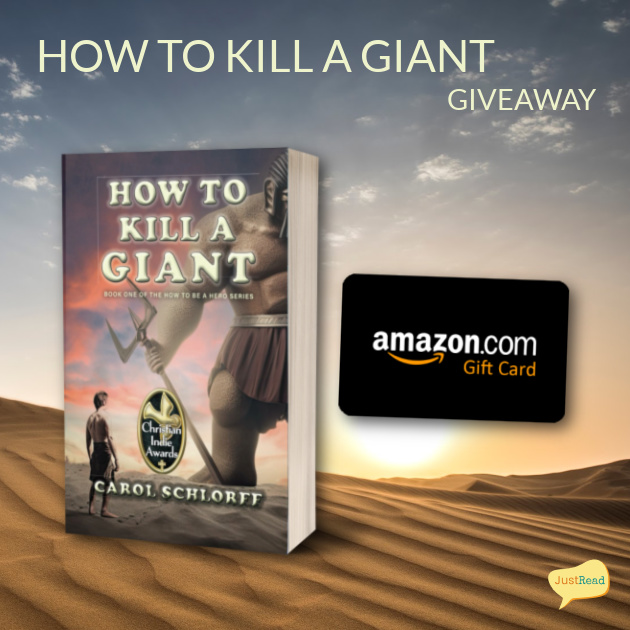 How to Kill a Giant JustRead Tours blog giveaway